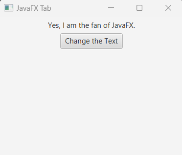 JavaFX Button