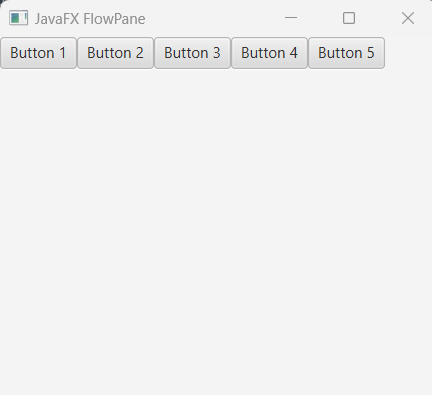 JavaFX FlowPane