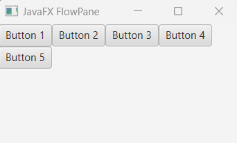 JavaFX FlowPane