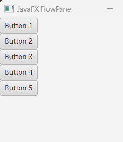 JavaFX FlowPane