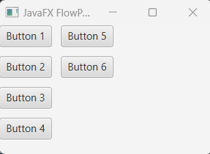 JavaFX FlowPane