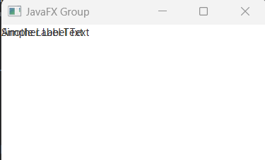 JavaFX Group