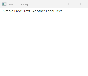 JavaFX Group