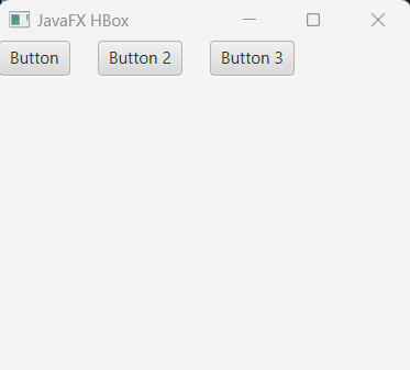 JavaFX HBox