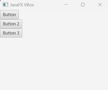 JavaFX VBox