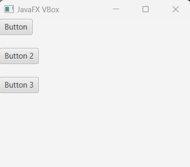 JavaFX VBox